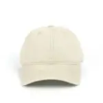CYRY Beige Custom Embroidered 300g Heavyweight Washed Cotton Dad Hat