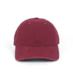 CYRY Burgundy Custom Embroidered 300g Heavyweight Washed Cotton Dad Hat