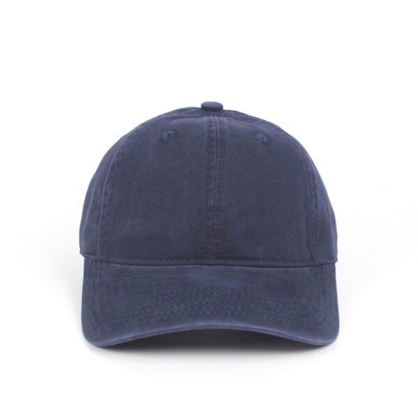 CYRY Navy Blue Custom Embroidered 300g Heavyweight Washed Cotton Dad Hat