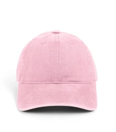 CYRY Pink Custom Embroidered 300g Heavyweight Washed Cotton Dad Hat
