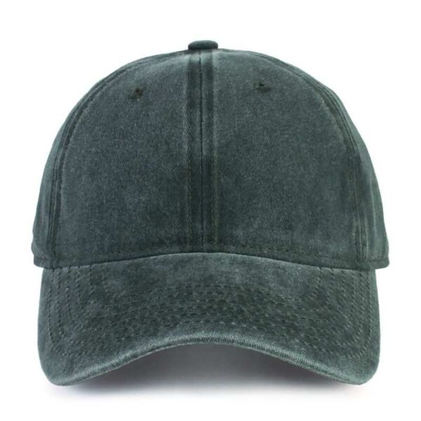 Olive Green Washed Cotton Dad Hat by CYRY